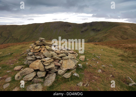 Vue sur le sommet de repos Dodd est tombé, Parc National de Lake district, comté de Cumbria, Angleterre, Royaume-Uni. Banque D'Images