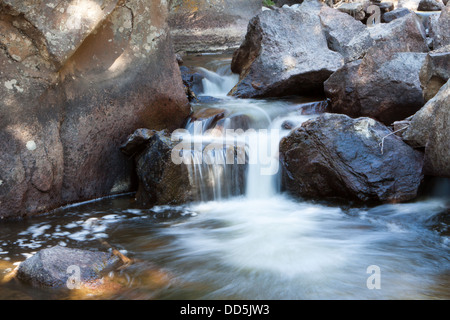 South Boulder Creek dans la région de Eldorado Canyon Colorado State Park Banque D'Images