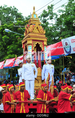 Thaïlande Festival : Festival de bougie d'Ubon Ratchathani Banque D'Images