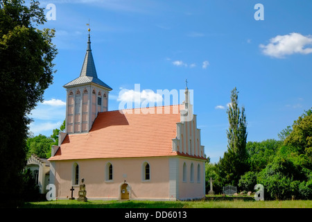 Dans l'église, Lenné-Park Criewen, Schwedt/Oder, Brandebourg Banque D'Images