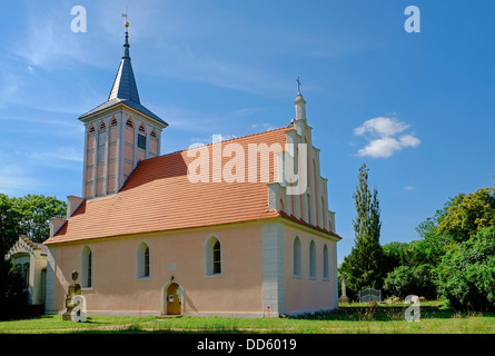 Dans l'église, Lenné-Park Criewen, Schwedt/Oder, Brandebourg Banque D'Images