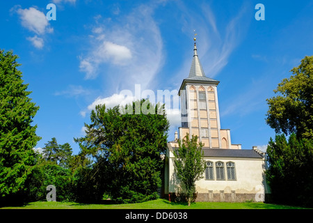 Dans l'église, Lenné-Park Criewen, Schwedt/Oder, Brandebourg Banque D'Images