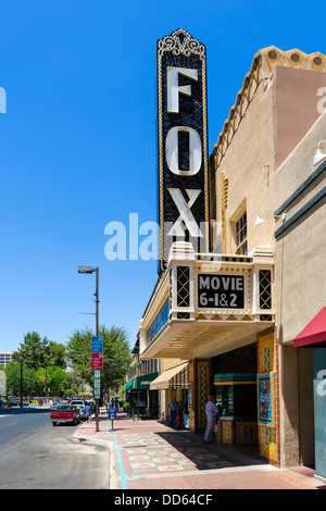 Fox Theatre sur W Congress Street dans le centre-ville de Tucson, Arizona, USA Banque D'Images