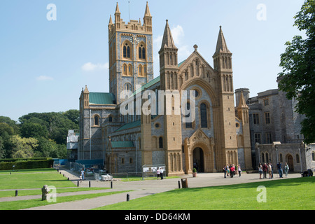 Abbaye de Totnes dans le Devon Banque D'Images