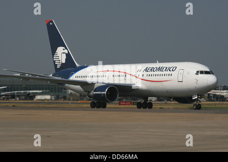 BOEING 767 d'Aeromexico Banque D'Images