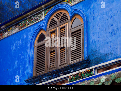 Cheong Fatt Tze Mansion chinois, George Town, Penang, Malaisie Banque D'Images