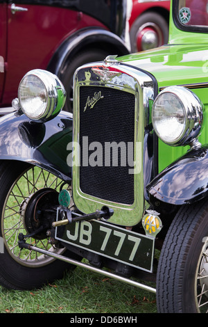 1933 Austin Seven fort spécial. Voiture Vintage britannique classique Banque D'Images