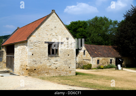 Barton Grange Farm, Bradofrd sur Avon, Wiltshire, Angleterre. Banque D'Images