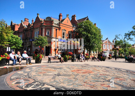 Lytham en fleurs ,projet annuel de la Royal Horticultural Society , Banque D'Images