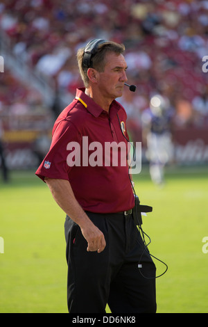 24 août 2013, Landover, MD FedEx field Redskins de Washington prend les Bills de Buffalo pour le troisième match d'avant saison pour 2013. Banque D'Images