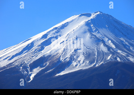 Le Mont Fuji et le ciel, préfecture de Yamanashi Banque D'Images