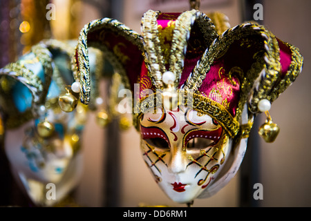 Masque de carnaval de Venise Banque D'Images