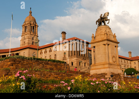 Bâtiments de l'Union européenne et de Delville Wood War Memorial, Pretoria, Afrique du Sud Banque D'Images