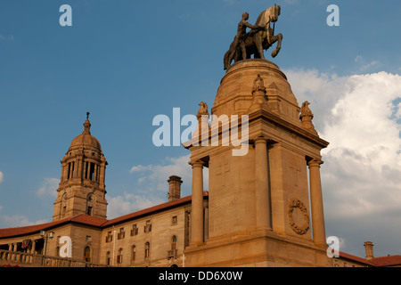 Bâtiments de l'Union européenne et de Delville Wood War Memorial, Pretoria, Afrique du Sud Banque D'Images