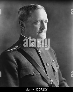 Le général John Pershing. Il a dirigé l'American Expeditionary Forces en Europe à partir de 1917-1919. Banque D'Images