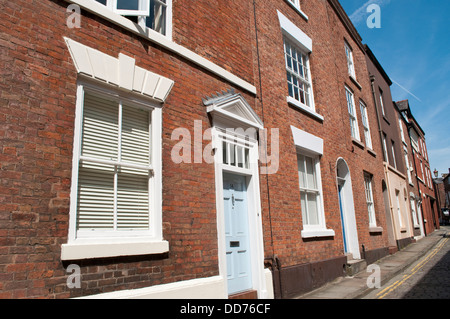 Maisons Chic, Lorimers' Row, Chester, Royaume-Uni Banque D'Images