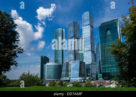 Centre d'affaires international de Moscou (Russie) Banque D'Images