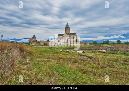 Alaverdi, Cathédrale de Saint George (11thc.), Kakhétie, Telavi, Géorgie Banque D'Images