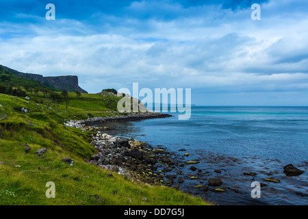 Tête juste de Murlough Bay dans le comté d'Antrim en Irlande du Nord Banque D'Images