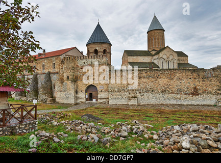 Alaverdi, Cathédrale de Saint George (11thc.), Kakhétie, Telavi, Géorgie Banque D'Images
