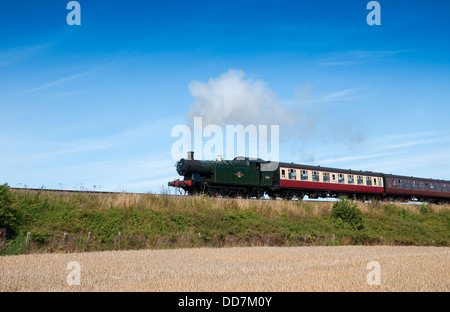 Le chemin de fer à vapeur de Sheringham, North Norfolk, Angleterre Banque D'Images