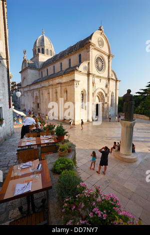 Sibenik cathédrale de st. James Banque D'Images