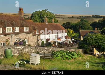 East Dean village près d'Eastbourne East Sussex. ROYAUME-UNI ANNÉES 2013 2010 HOMER SYKES Banque D'Images