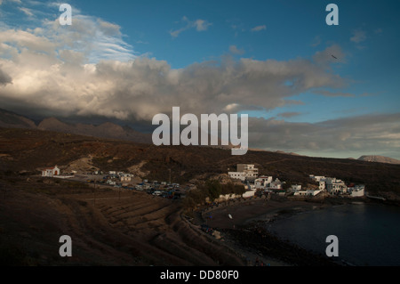 Ville de El Puertito, Tenerife island Banque D'Images