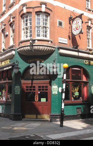 Crown and Anchor Pub Shelton street Covent Garden London Banque D'Images