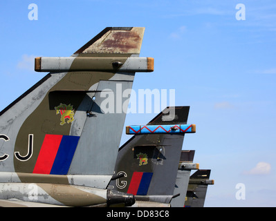 Sepecat Jaguar en exposition statique à Dar Cosfield, Shropshire, Angleterre, Europe Banque D'Images