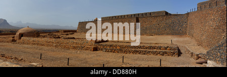 Fortaleza Real de São Filipe (Sao Filipe fort), Cidade Velha, l'île de Santiago, Cap-Vert Banque D'Images