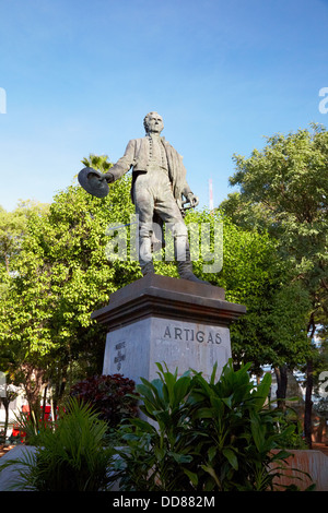 José Gervasio Artigas, Uruguay, Monument Plaza Asuncion, Paraguay Banque D'Images