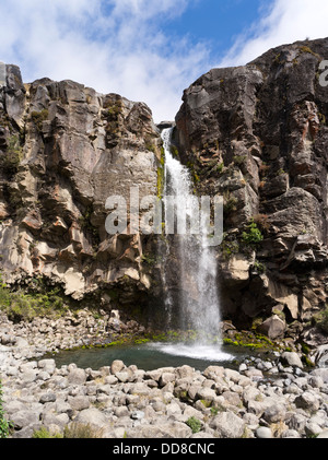 Dh Parc national de Tongariro Nouvelle-zélande TARANAKI FALLS Cascade Ruisseau Wairere Banque D'Images