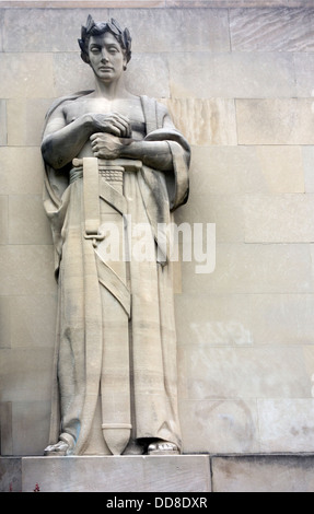 Brooklyn War Memorial à Cadman plaza park Banque D'Images