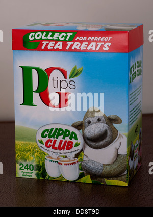 Fort de PG Tips les sachets de thé Banque D'Images