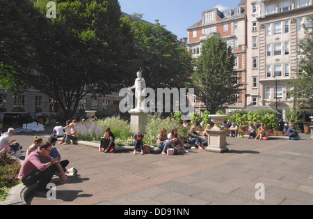 Golden Square London Soho Banque D'Images