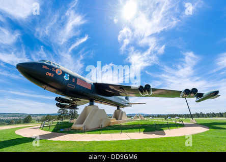 B-52D bomber à la United States Air Force Academy, Colorado Springs, Colorado, États-Unis Banque D'Images