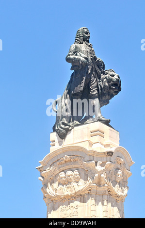 Monument de la place Marques de Pombal (1699 - 1782) Praca Marques de Pombal Lisbonne Portugal Banque D'Images