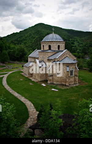 Monastère orthodoxe serbe Gradac est situé dans la partie centrale de la Serbie, près de la ville de Raska. Banque D'Images