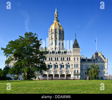 Virginia State Capitol à Hartford, Connecticut. Banque D'Images