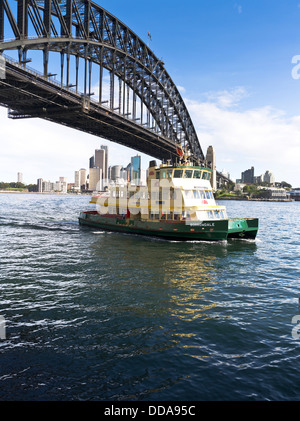 Dh de Sydney Harbour Bridge SYDNEY AUSTRALIE Harbour City Ferries ferry Banque D'Images