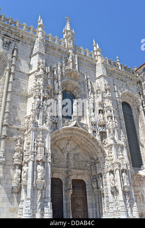 Monastère des Hiéronymites Belem Lisbonne Portugal Europe Banque D'Images