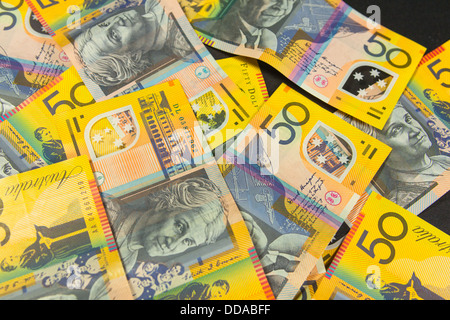 50 $ note australienne Banque D'Images