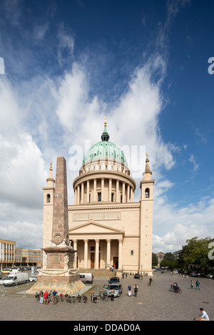 L''Église Saint-Nicolas (Nikolaikirche) allemand : St. à Potsdam, Allemagne Banque D'Images