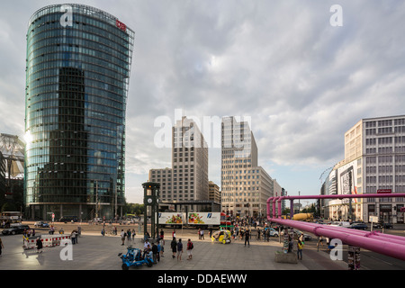 La Potsdamer Platz, Berlin, Allemagne Banque D'Images