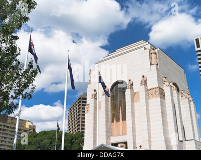 Dh Hyde Park SYDNEY AUSTRALIE ANZAC War Memorial Banque D'Images