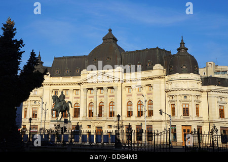 La Carol I Fondation Royale Palace, sur l'Avenue de la Victoire à Bucarest Roumanie Banque D'Images