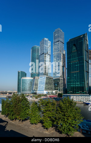 Centre d'affaires international de Moscou (Russie) Banque D'Images