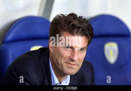 Ploiesti, Roumanie. Août 29, 2013. Sur la photo : Swansea manager Michael Laudrup Re : Poste d'v Swansea City FC UEFA Europa League, jouer hors tour, deuxième manche, Ploiesti, Roumanie. Credit : D Legakis/Alamy Live News Banque D'Images