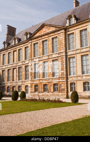 Le Palais du Tau, dans la ville de Reims. Il est classé au Patrimoine Mondial de l'UNESCO. Banque D'Images